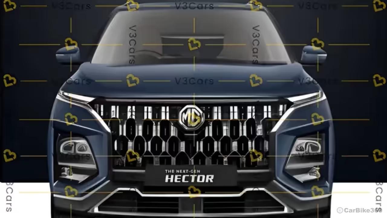 2025 MG Hector Facelift Leaks Ahead of Debut, Reveals Major Design Shift and Tech Updates 2025 MG Hector Facelift Leaks Ahead of Debut, Reveals Major Design Shift and Tech Updates