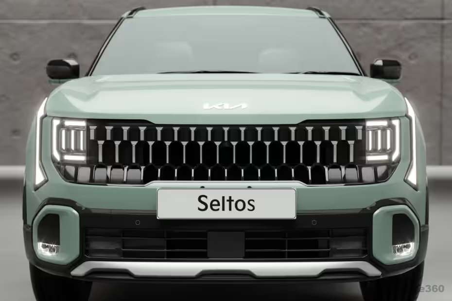 Kia Seltos Front View Kia Seltos Front View