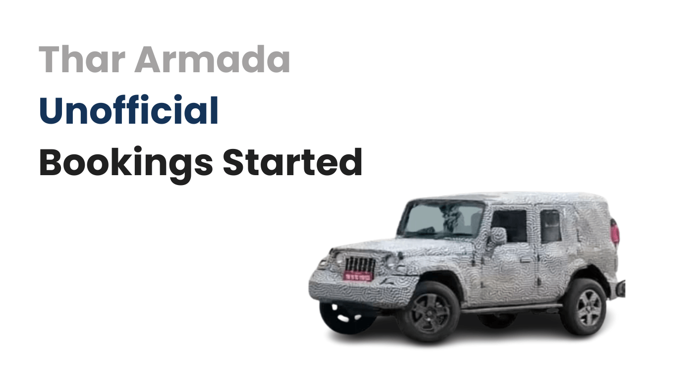Mahindra Thar Armada Production Hits 6,000 Units Per Month: Unofficial Bookings Started news