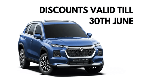 Maruti Suzuki Grand Vitara Gets Discount and Benefits of up to 1.04 lakhs