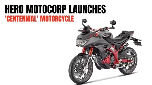 Hero MotoCorp Launches Exclusive 'Centennial' Motorcycle Tribute