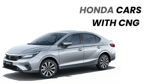 Honda to Introduce Three Popular Models with CNG Option