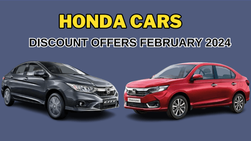 Honda's February Deals & Discounts: Save Big on Amaze & City Models!
