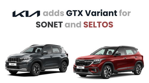 Kia Introduces GTX Variant for Sonet and Seltos, Adds New Color to X-Line Trim