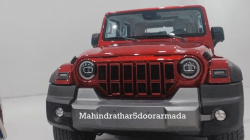 Mahindra Thar 5-Door Fully Revealed in Leaked Photos Ahead of Launch news