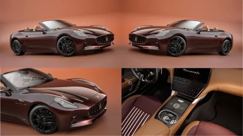 Maserati GranCabrio Folgore Tignanello: A 100% Electric Luxury Convertible Inspired by Italian Craftsmanship