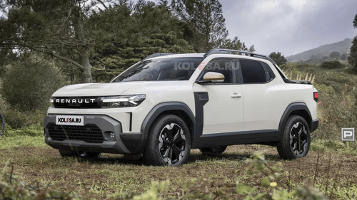 Renault's New Compact Pickup from Duster SUV to Oroch Truck Render – To Rival Scorpio X
