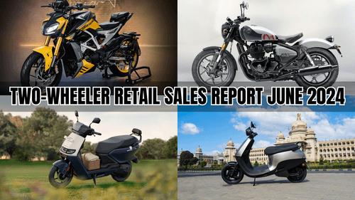 Two-Wheeler Retail Sales Report June 2024: Hero MotoCorp Leads with 3,97,029 Units Sold & 28.86% MS