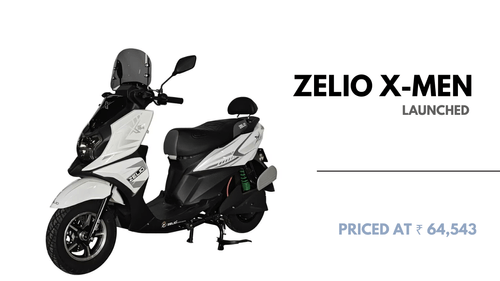 Zelo Ebikes Introduces X Men Low-Speed E-Scooters Starting at ₹ 64,543