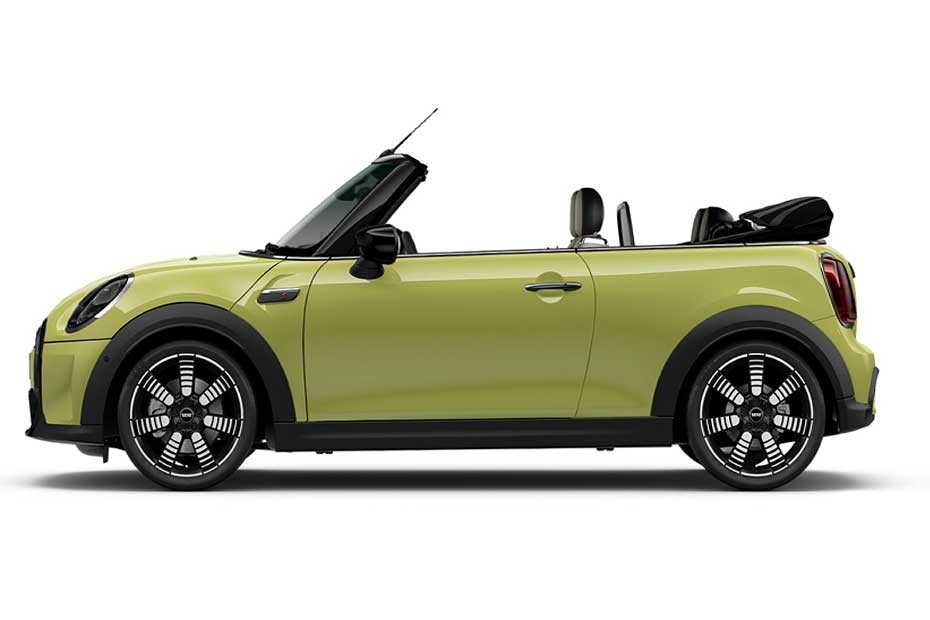 Mini Cooper Convertible left side view