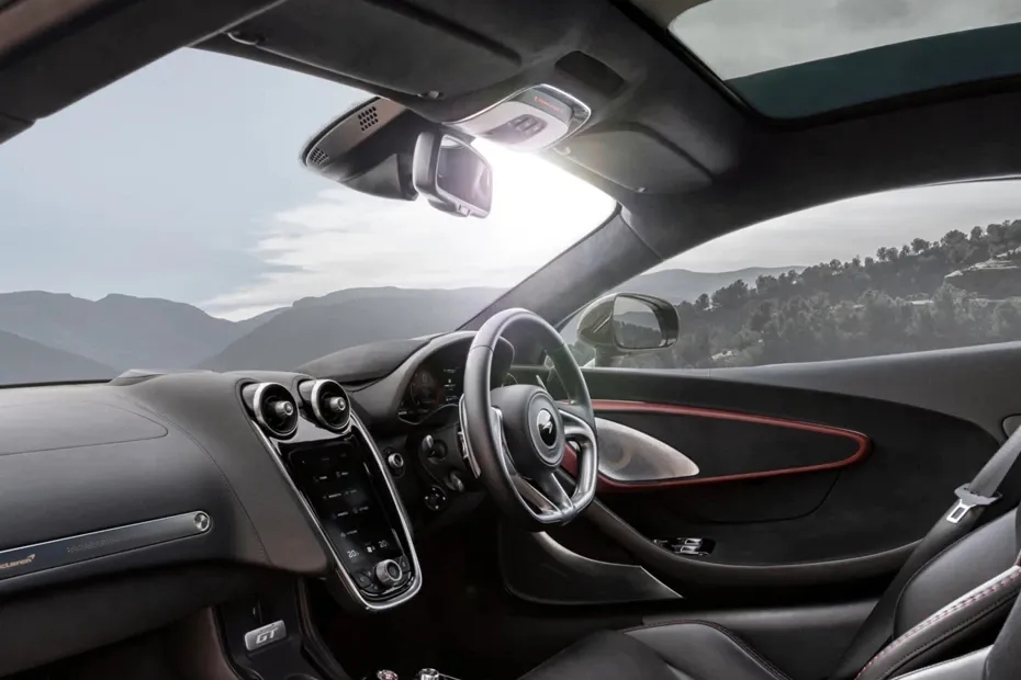 McLaren GT dashboard