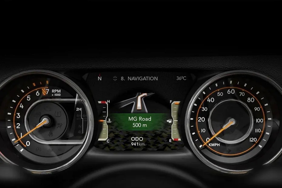 Jeep Wrangler Instrument Cluster