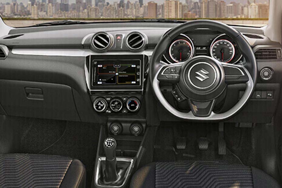 Maruti Swift dashboard