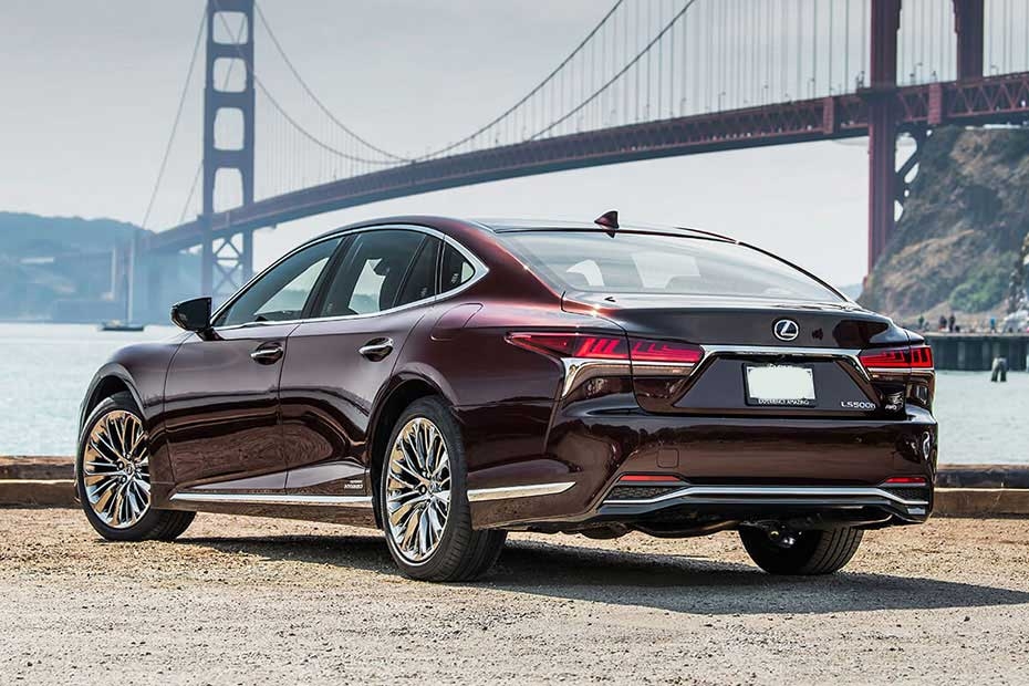 Lexus LS Left Side Rear View