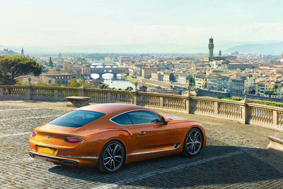 Bentley Continental Right Side Rear View