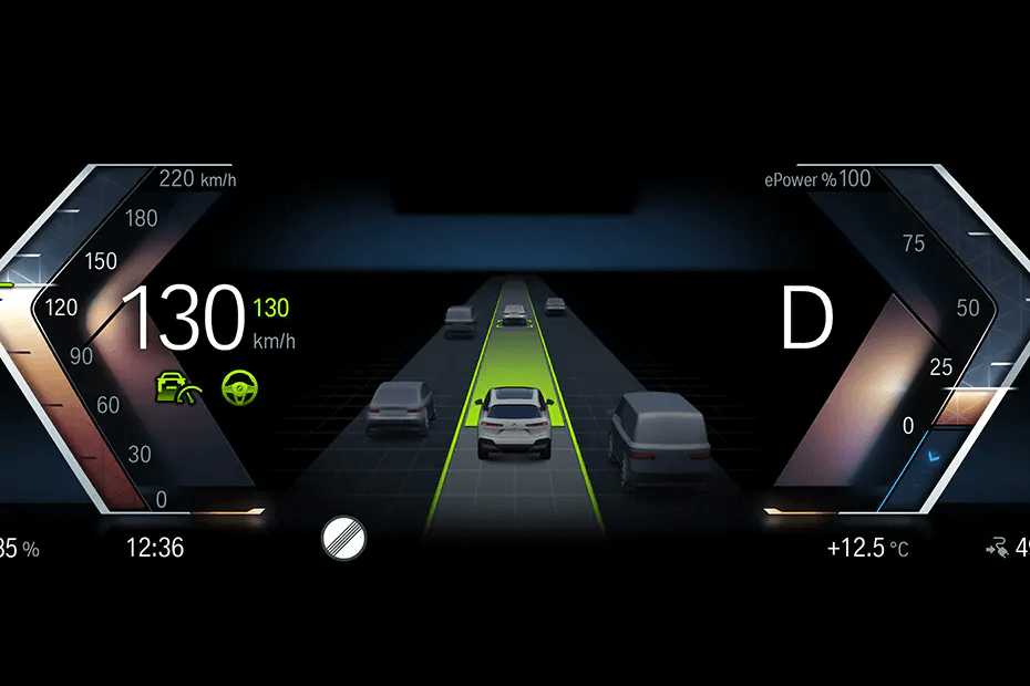 BMW iX Instrument Cluster