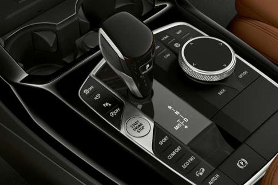 BMW-X3-M40i gear shifter