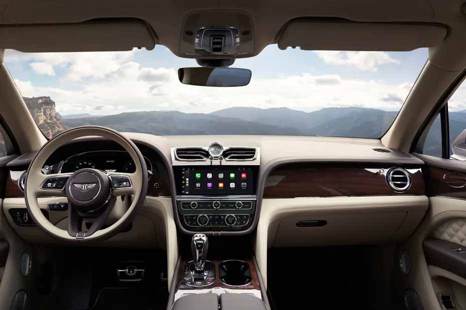 Bentley Bentayga Dashboard