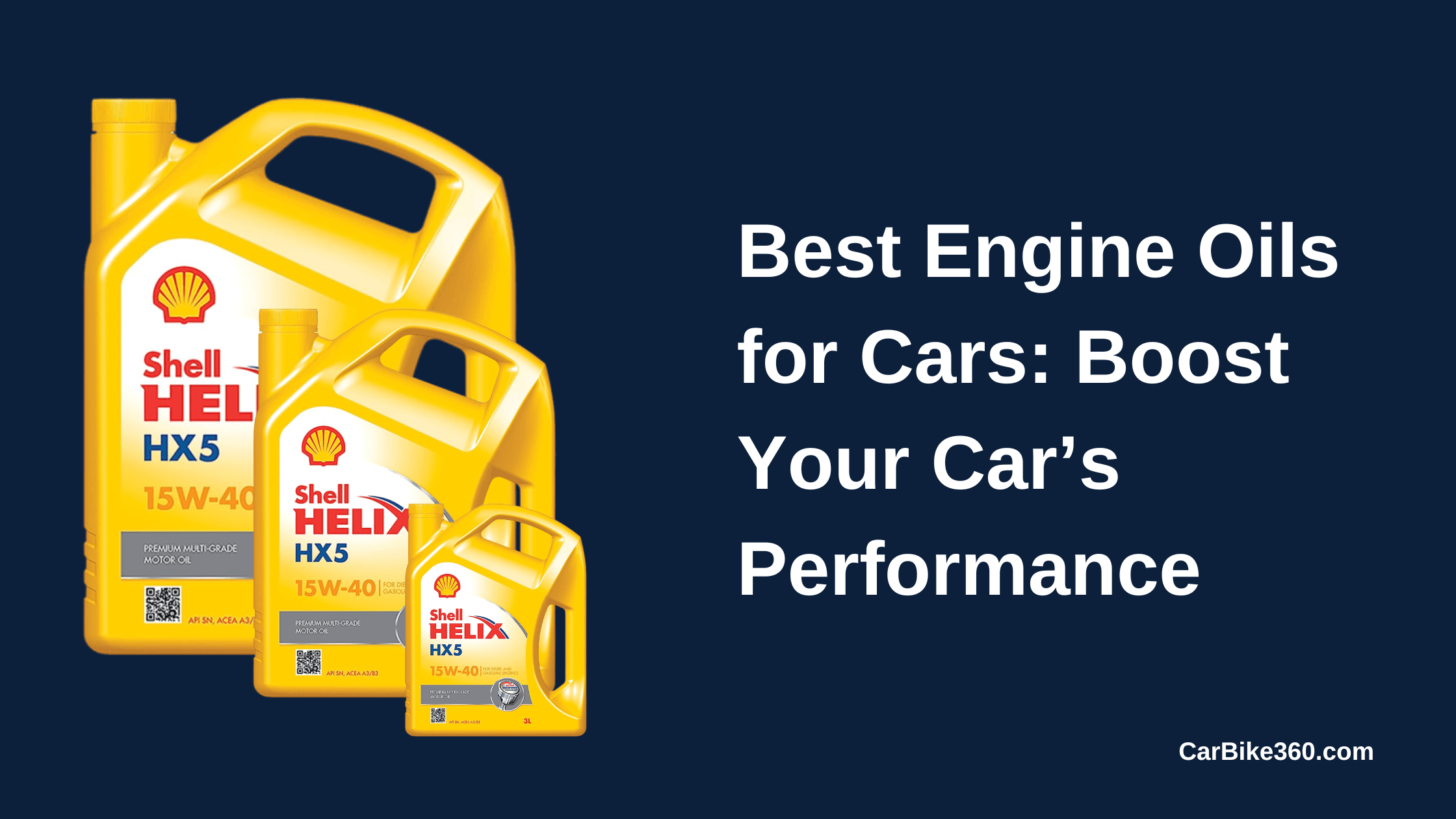 कारों के लिए सर्वश्रेष्ठ इंजन तेल: अपनी कार के प्रदर्शन को बढ़ावा दें news