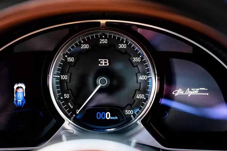 Bugatti Chiron Instrument Cluster