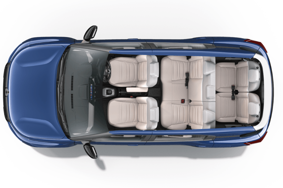 Citroen C3 Aircross top view