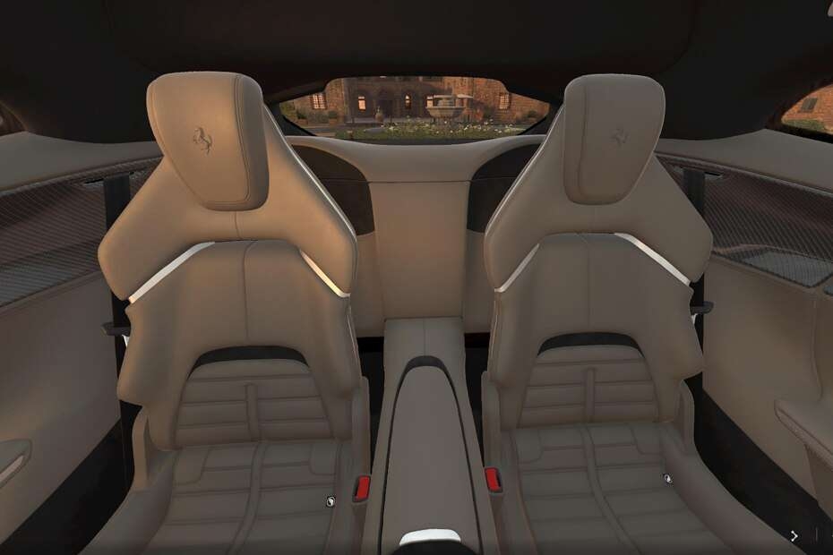 Ferrari Purosangue SUV Rear Seats