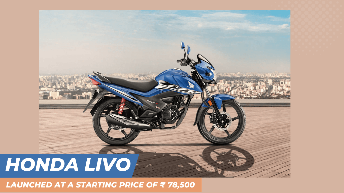 2023 Honda Livo launched at a starting price of ₹ 78,500 news