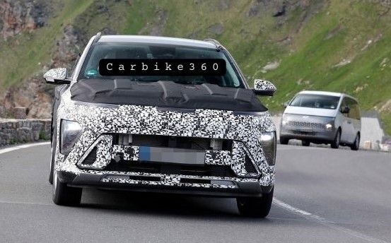 Hyundai Kona Electric 2024 स्पाई शॉट्स: मिनिमलिस्टिक डिज़ाइन की अटकलें