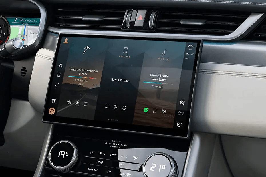 Jaguar-XF Infotainment System