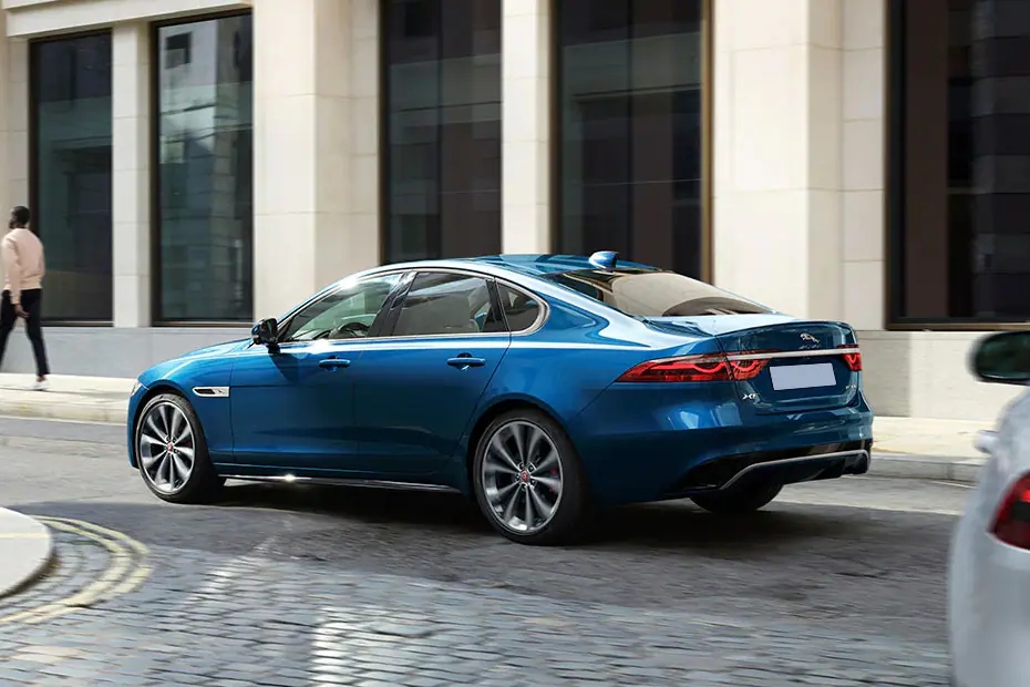 Jaguar-XF Left Side Rear View