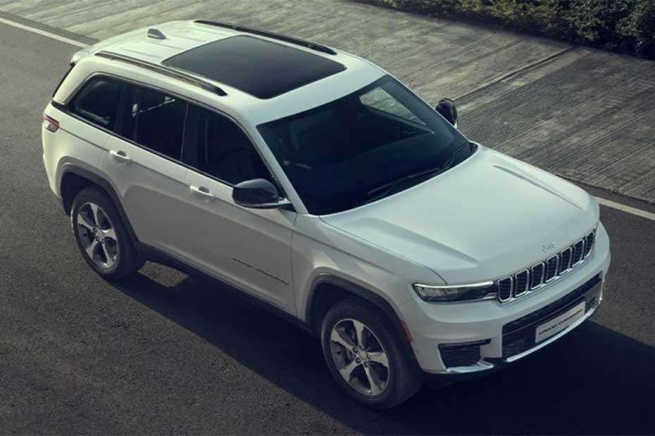 Jeep Grand Cherokee Top View