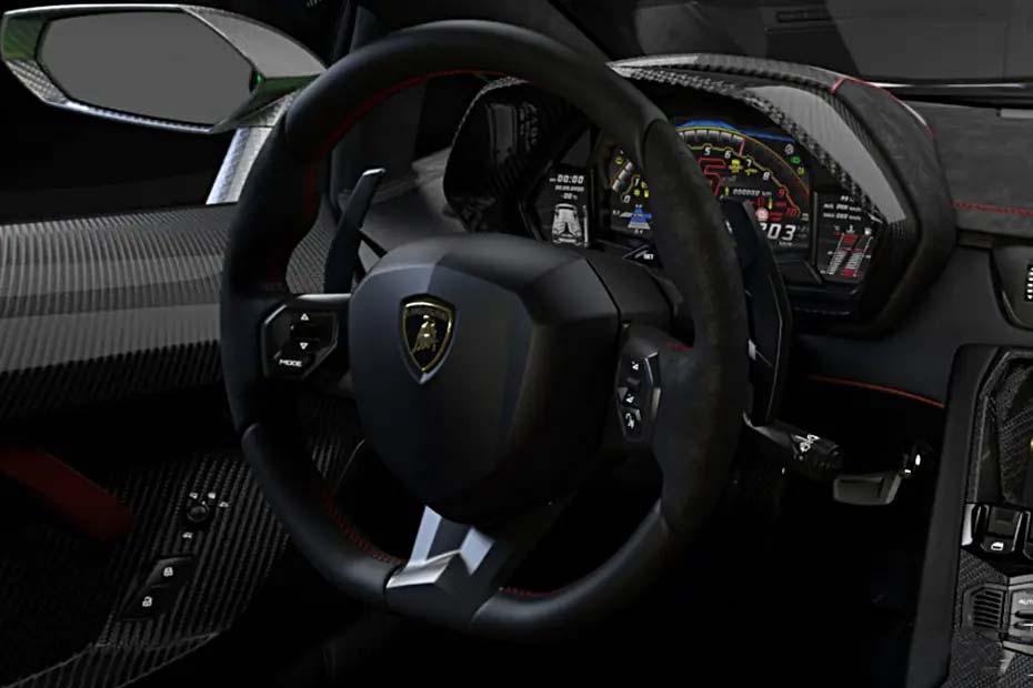 lamborghini aventador steering