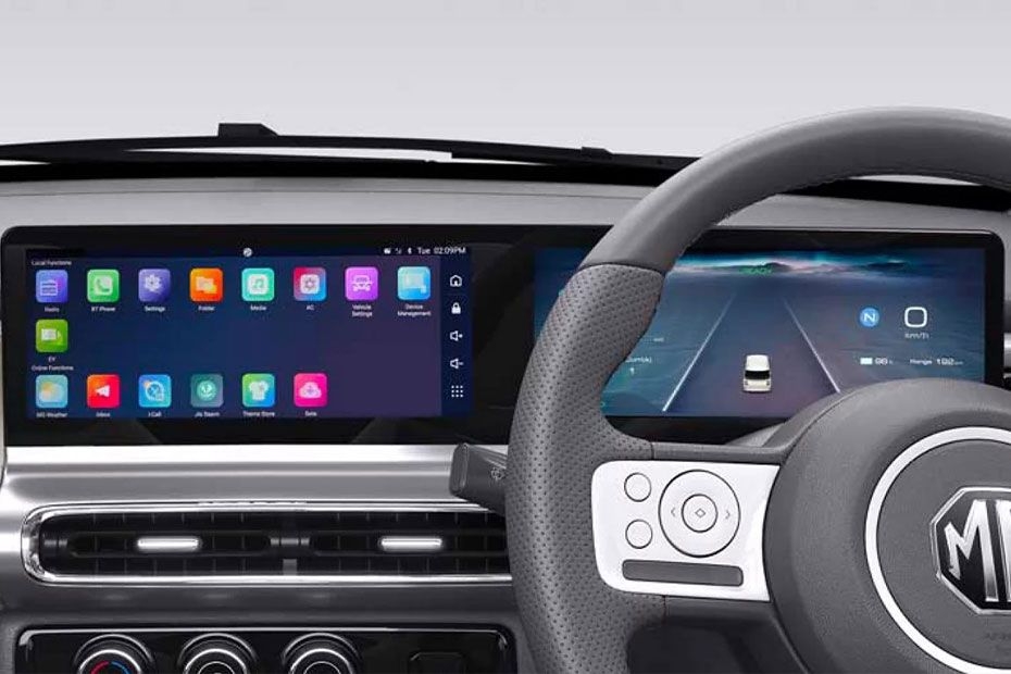 MG-Comet-EV_infotainment-system