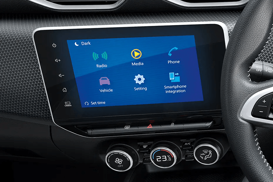 Nissan-Magnite infotainment system