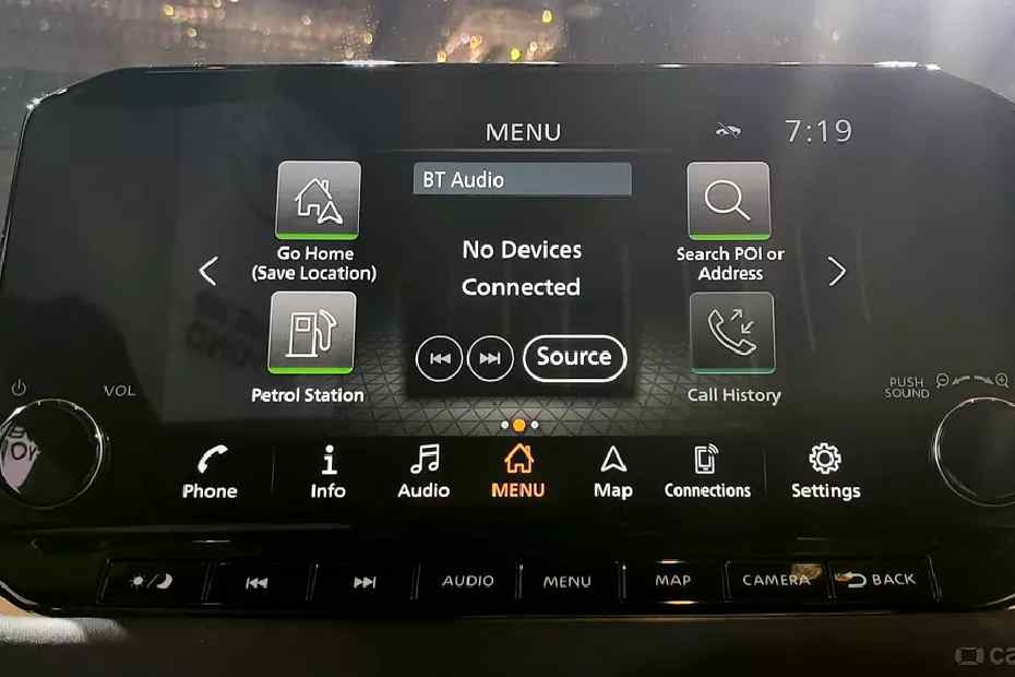 Nissan Qashqai Infotainment System