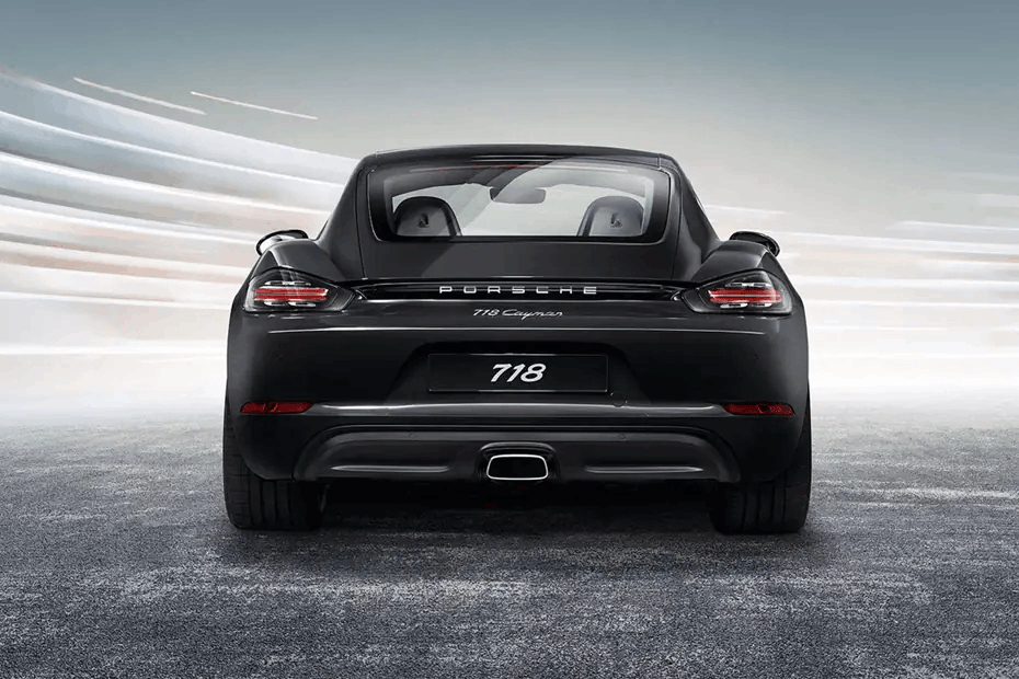 Porsche 718 Rear View