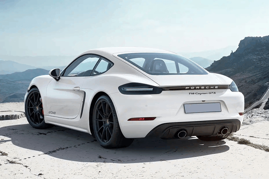 Porsche 718 Left Side Rear View