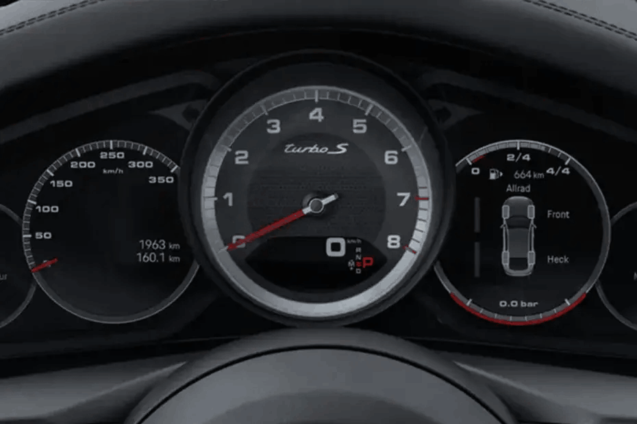 Porsche Panamera Instrument Cluster