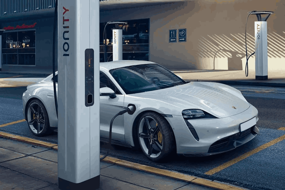 Porsche Taycan Charging Point