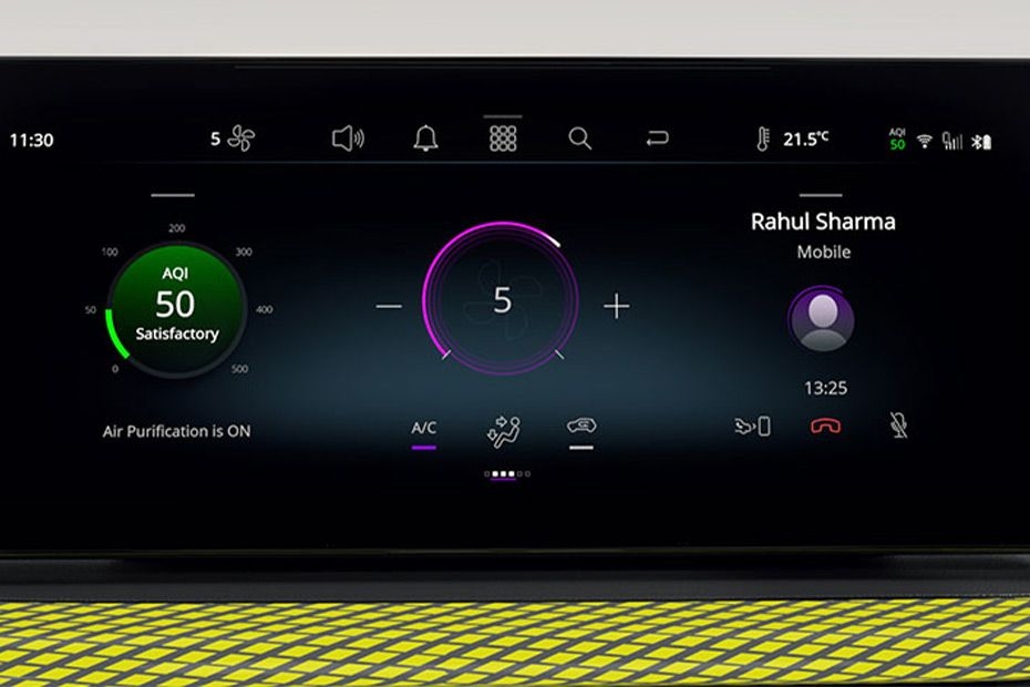 Tata Harrier Facelift Infotainment system