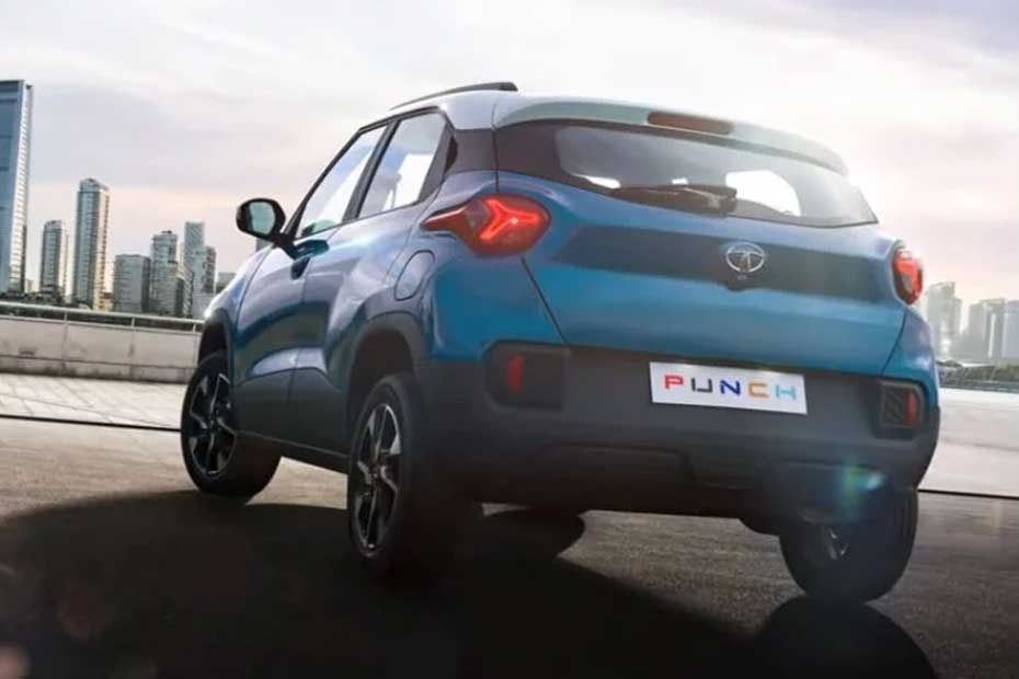 Tata Punch Rear View