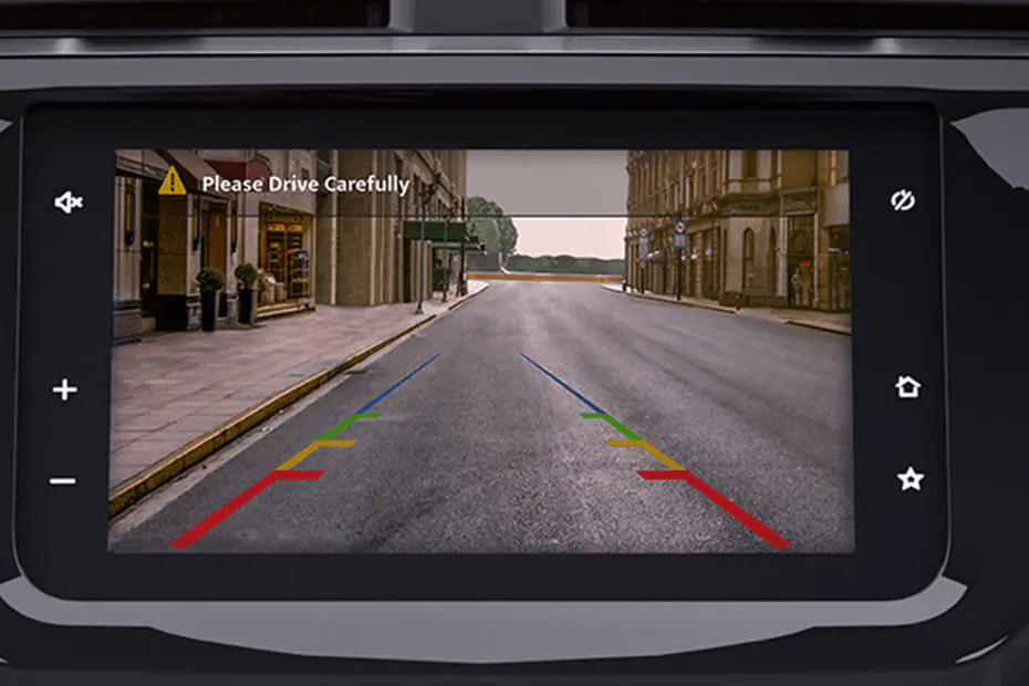 Tata Tiago Parking Camera Display