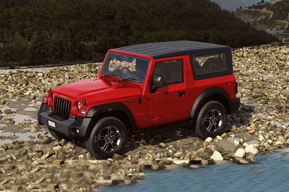 Mahindra Thar Left Side Front View