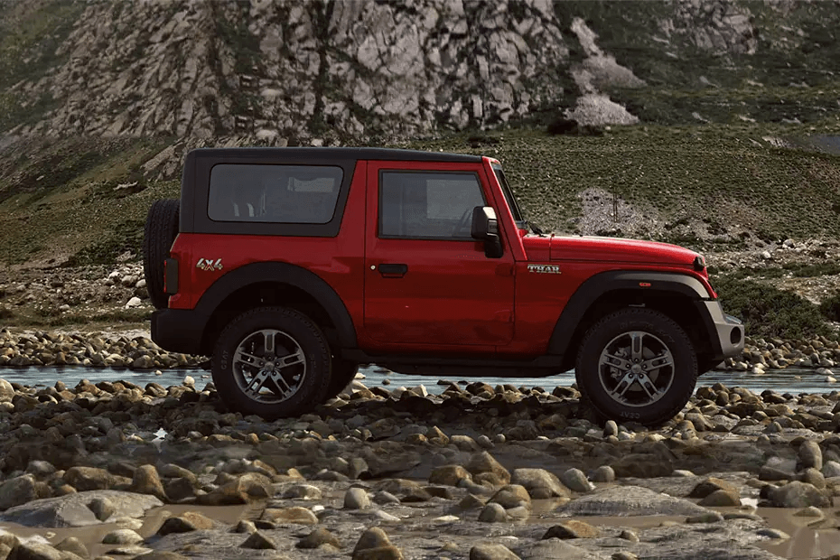 Mahindra Thar Right Side View