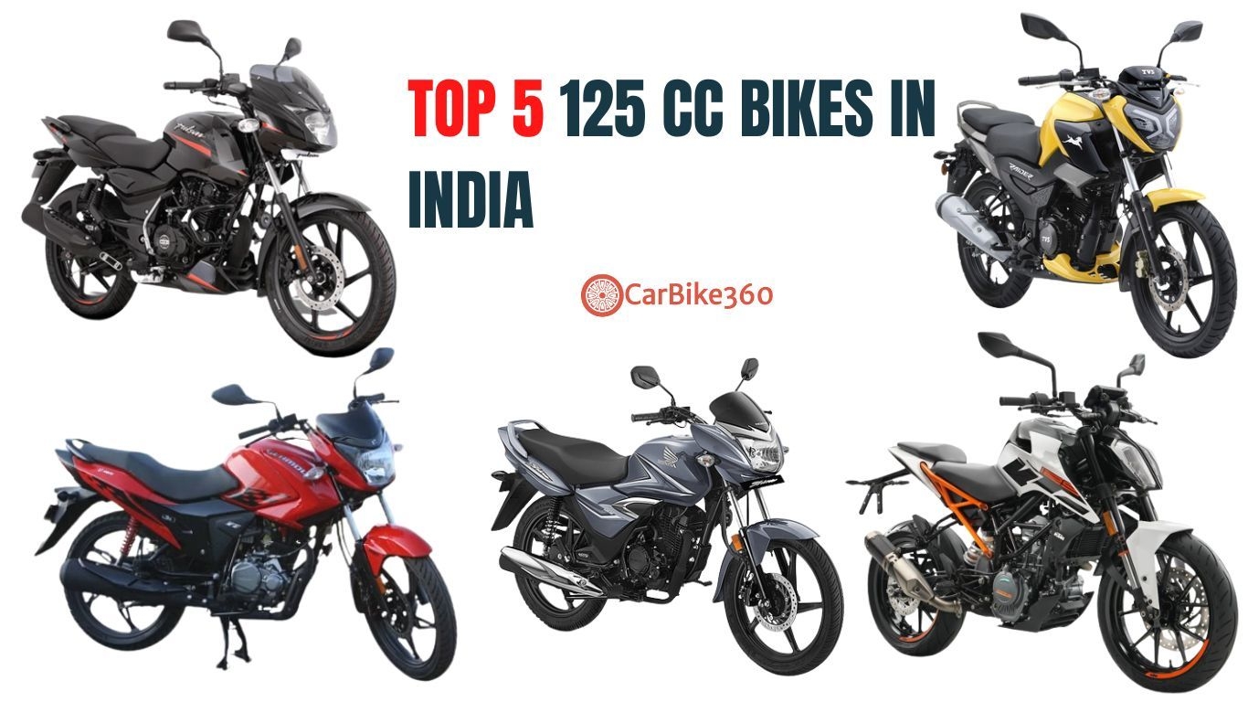 Top 5 125cc bikes in India | With Specifications and features news