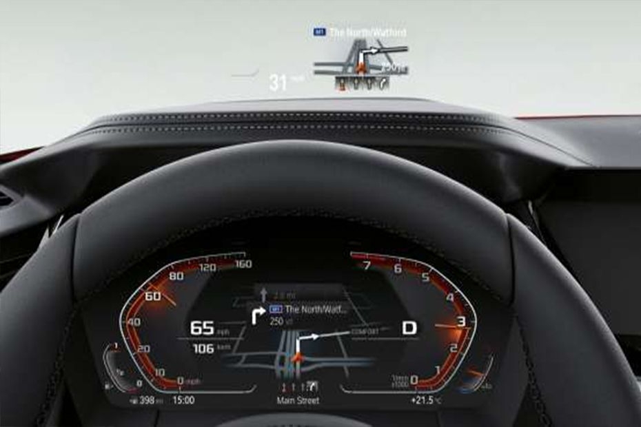 BMW Z4 Head Up Display