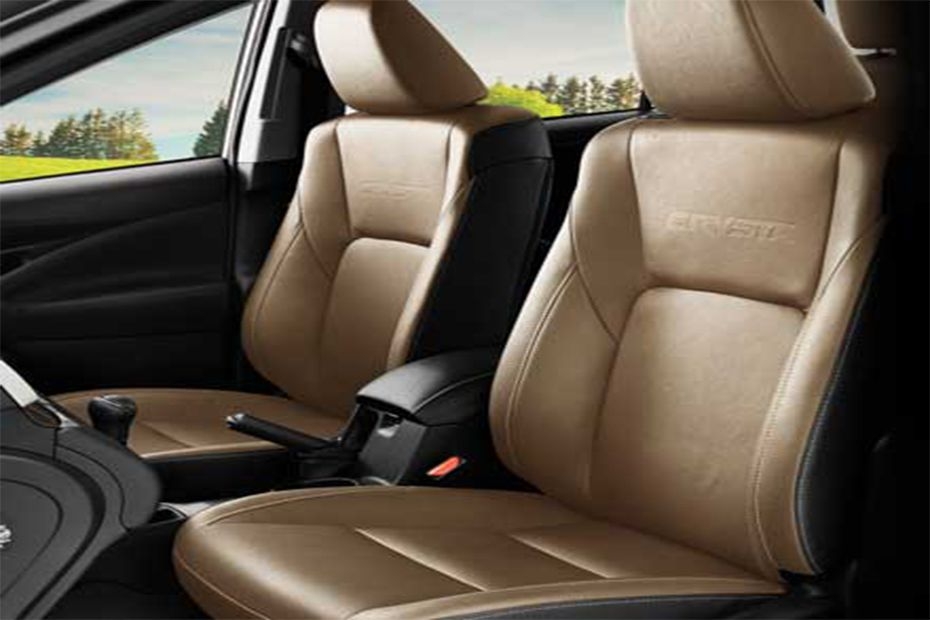 Innova Crysta plush leather seats