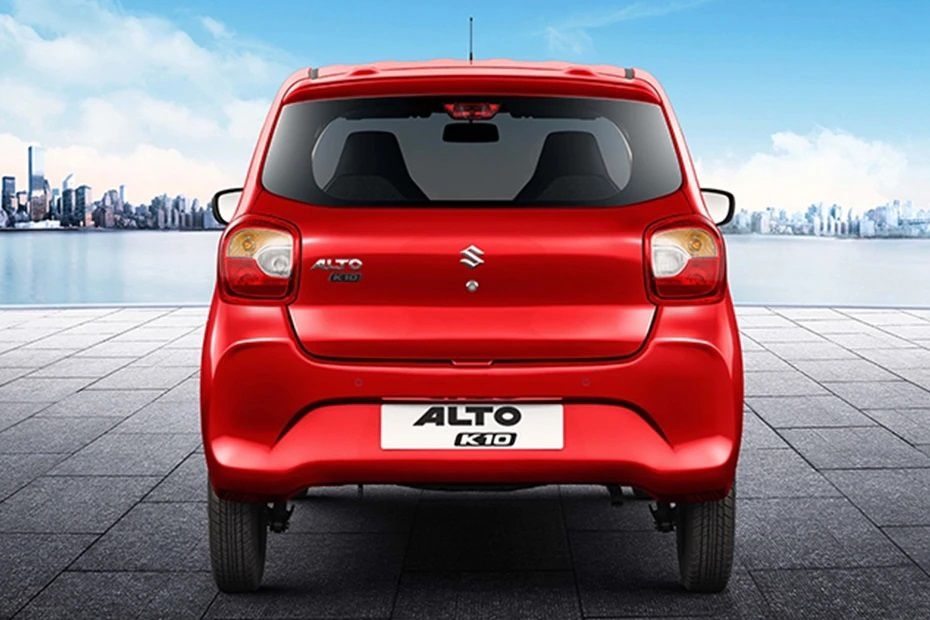 Alto K10 rear view