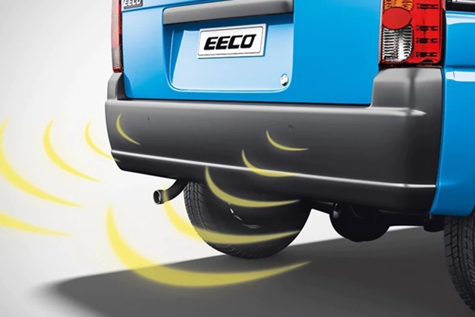 Maruti Eeco rear parking sensors top view