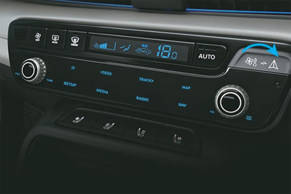 Hyundai Verna 2023 Switchable type infotainment